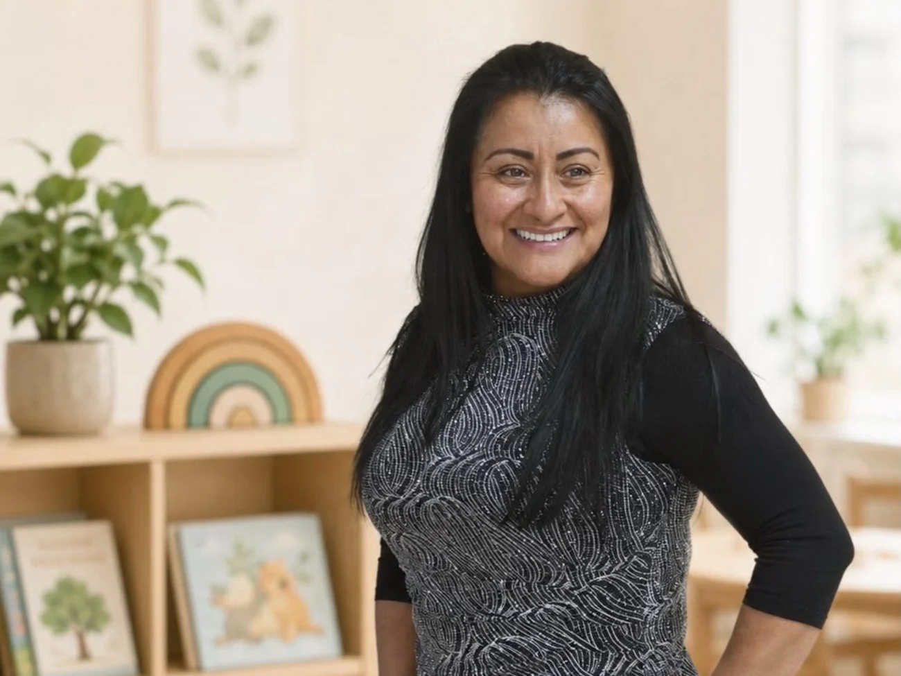 Gladys Tobar, educadora de Dayhome Huellas del Saber